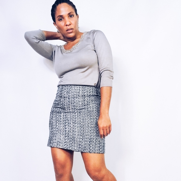 White House Black Market Dresses & Skirts - Tweed Mini Skirt